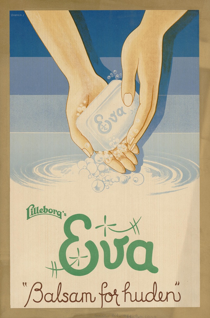 Lilleborg's Eva 'Balsam for huden' — J. Öystein