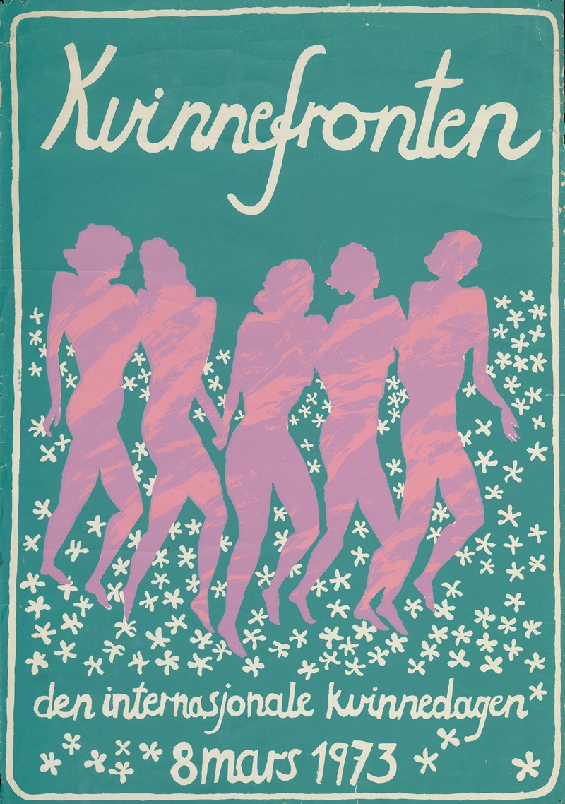 Kvinnefronten – den internasjonale kvinnedagen. 8 mars 1973. — Kvinnefronten (The Women's Front)