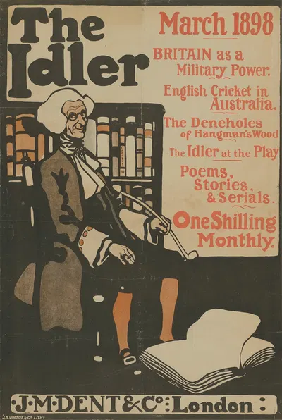 The Idler March 1898 by A. E. Forrest, 1898 — digital art print download