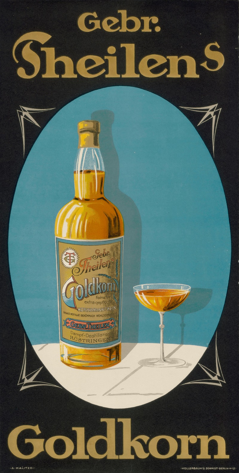 Gebrüder Theilen's Goldkorn — A. Malitzki