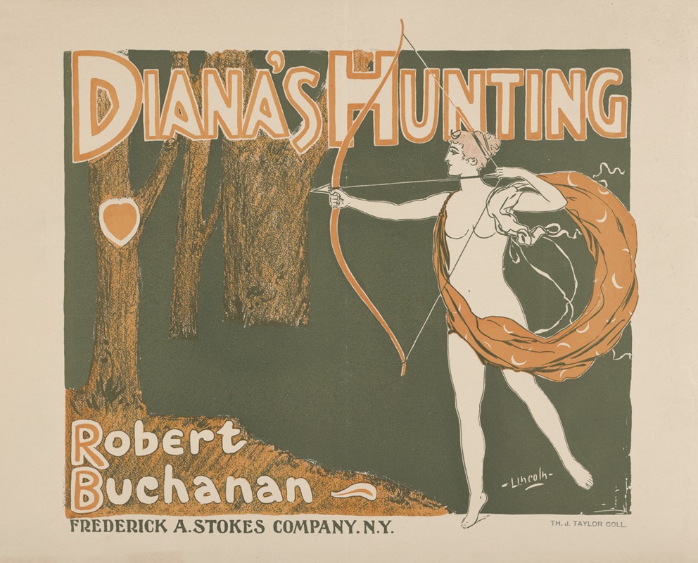 Diana's hunting by A.W.B. Lincoln, 1890 - 1899 — digital art print download