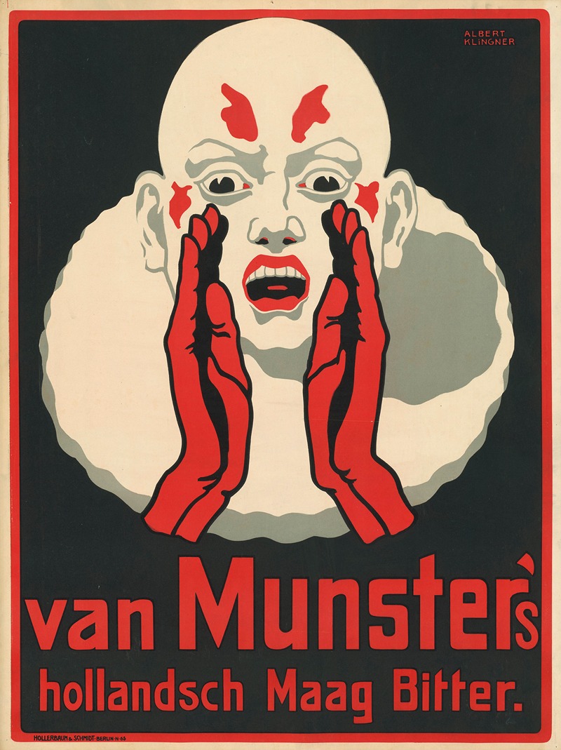 van Munster's. Holländischer Magenbitter — Albert Klingner