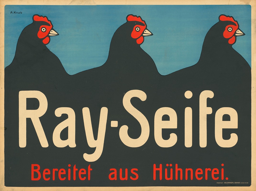 Ray-Seife. Bereitet aus Hühnerei — Albert Knab