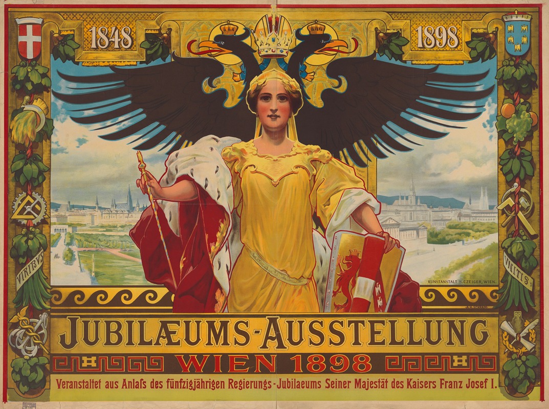 Jubiläumsausstellung 1898 — Alois Hans Schram