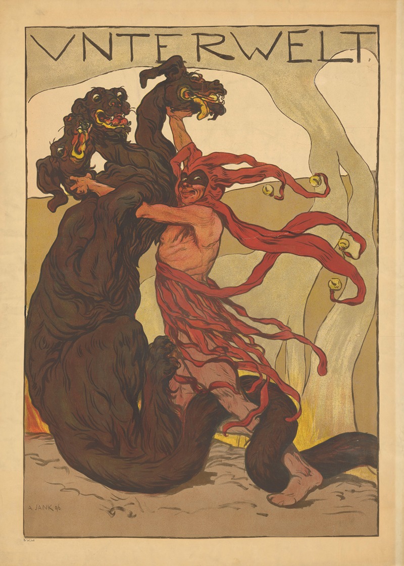 Unterwelt by Анджело Янк, 1896 — digital art print download