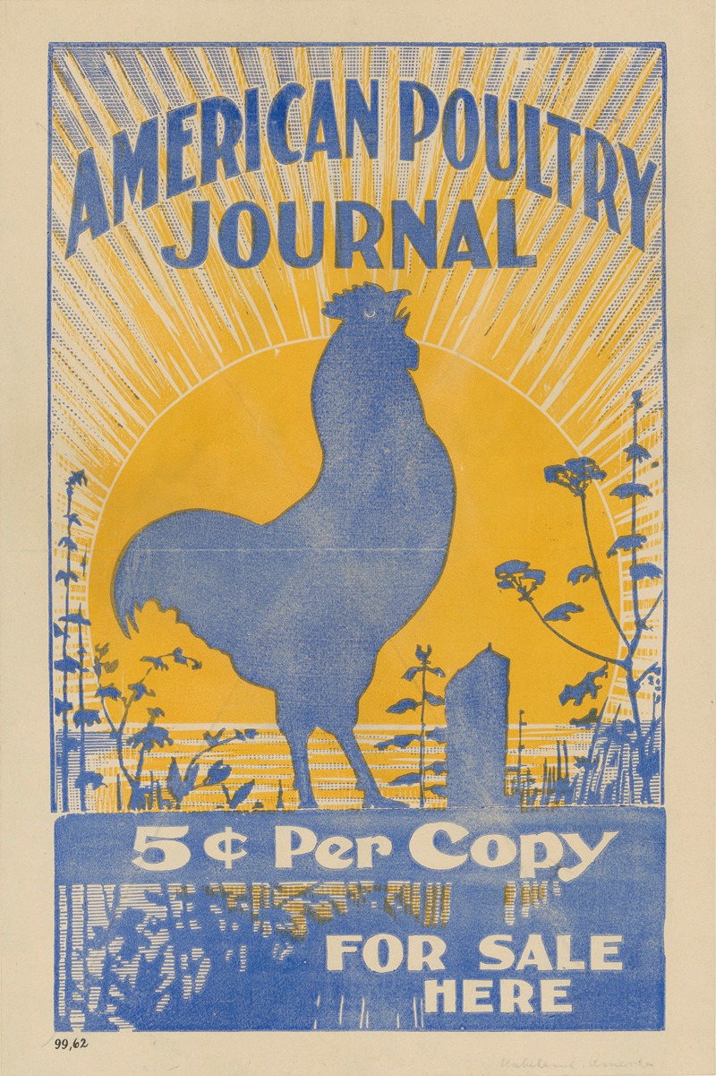 American Poultry Journal by Anonymous, 1899 — digital art print download