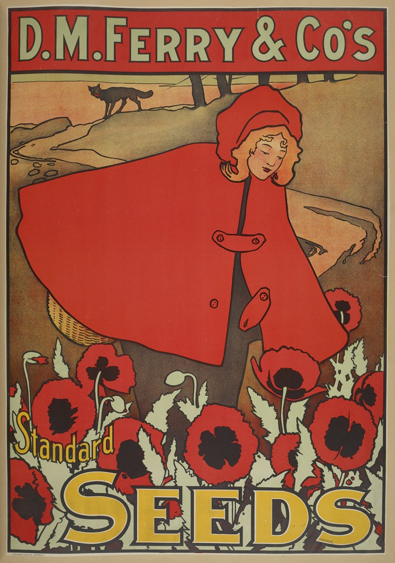 D. M. Ferry & Co's. standard seeds. by Аноним, 1895 - 1917 — digital art print download