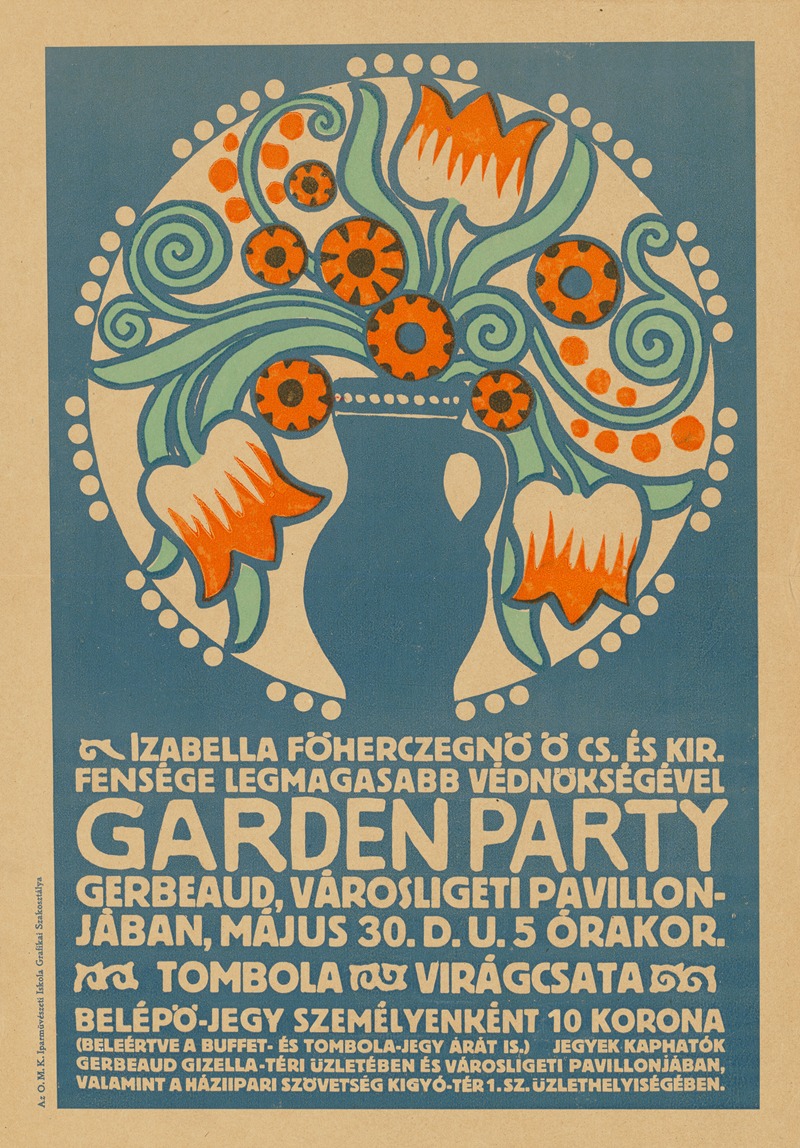 Garden-Party by Anonymous — digital art print download