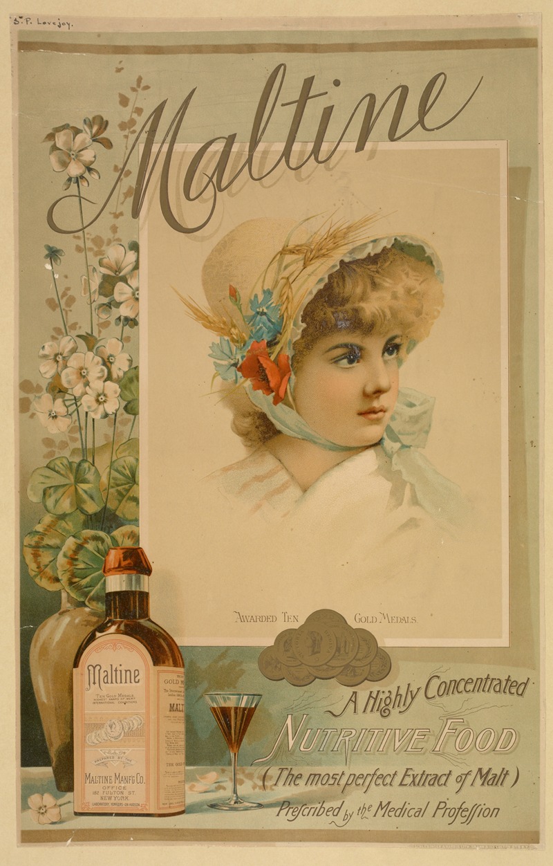 Maltine by Аноним, 1895 - 1917 — digital art print download