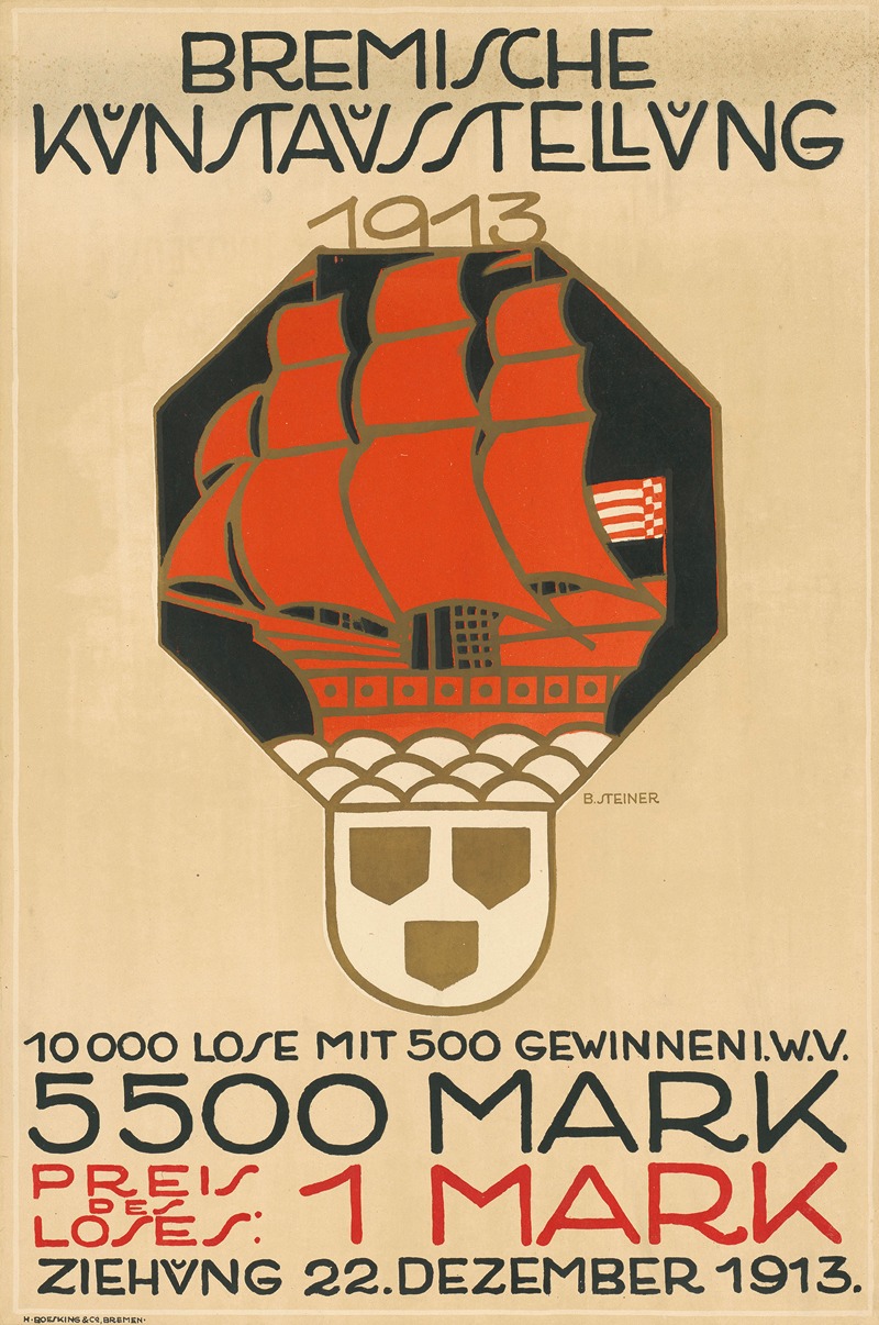 Bremische Kunstausstellung 1913 — Bernd Steiner