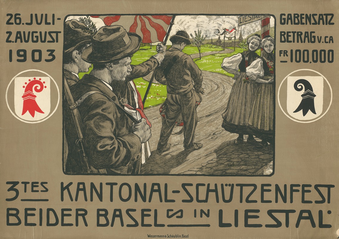3. Kantonal-Schützenfest beider Basel in Liestal — Burkhard Mangold