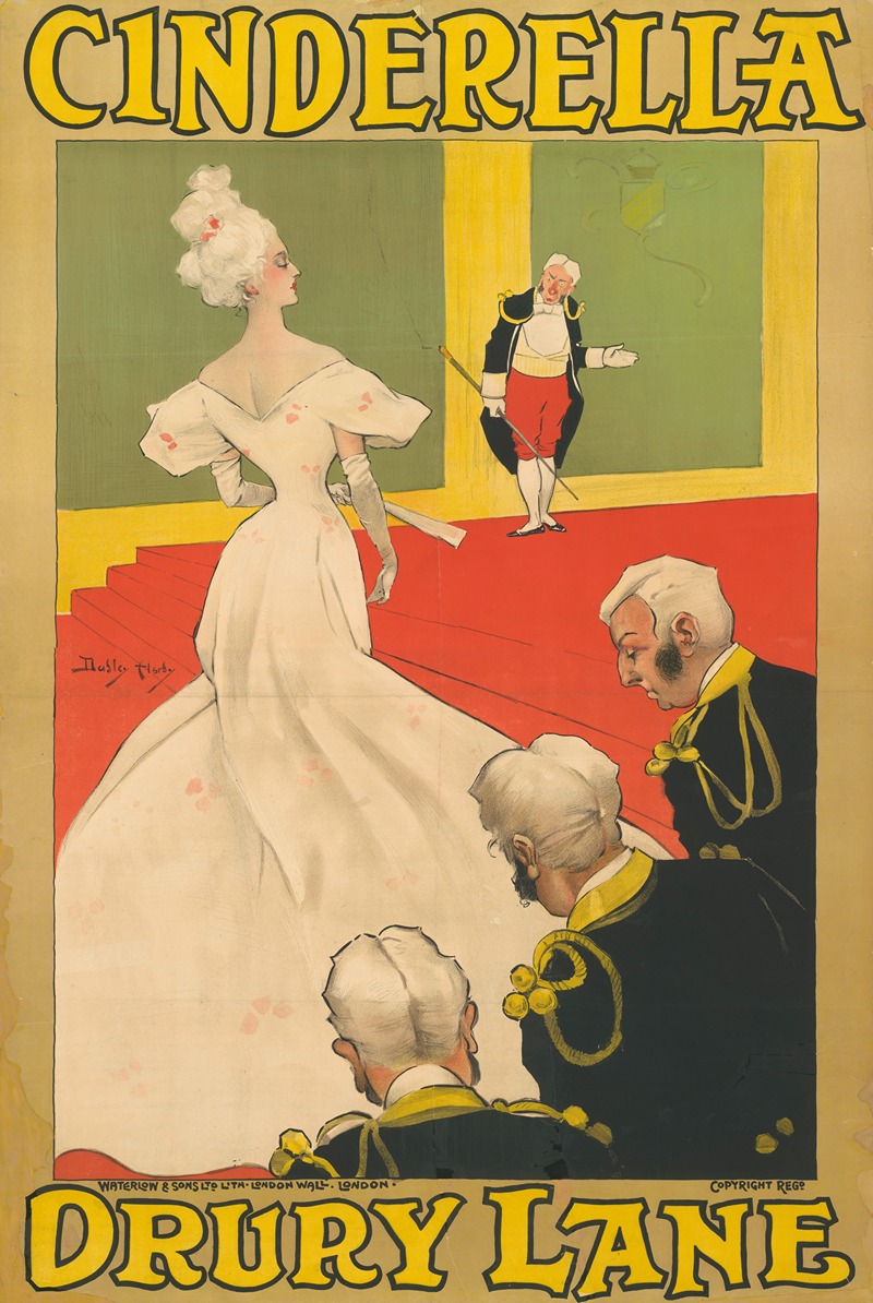 Cinderella. Drury Lane by Дадли Харди, 1896 — digital art print download