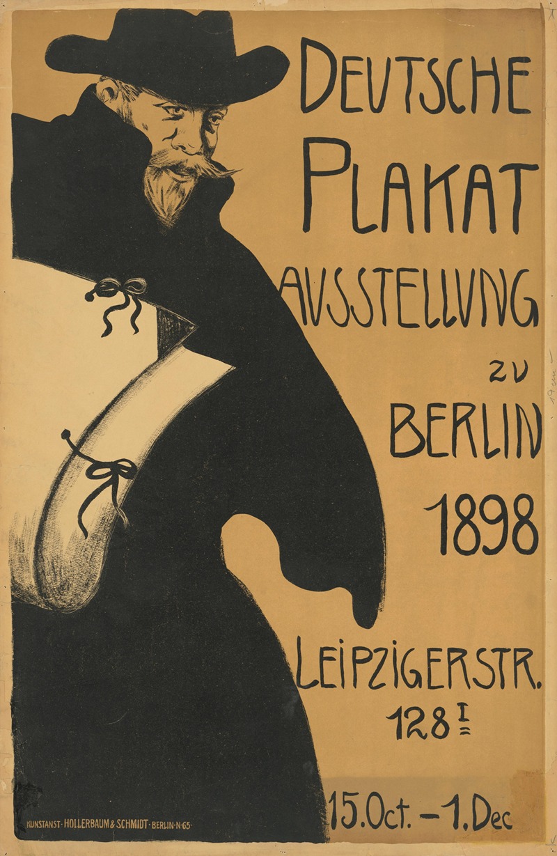 Deutsche Plakatausstellung zu Berlin — Edmund Edel