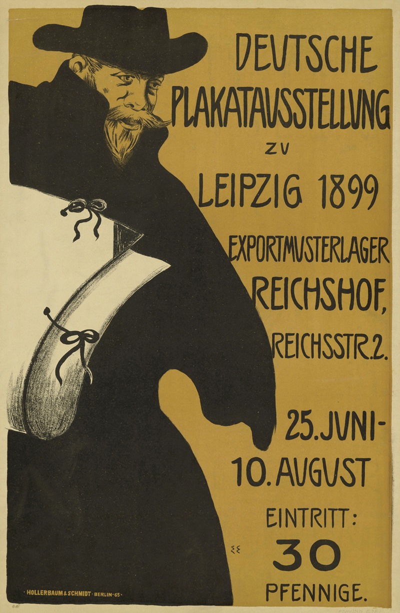 Deutsche Plakatausstellung zu Berlin — Edmund Edel