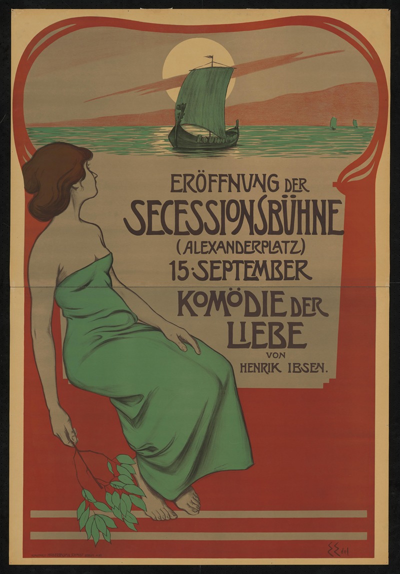 Eröffnung der Secessionsbühne — Edmund Edel
