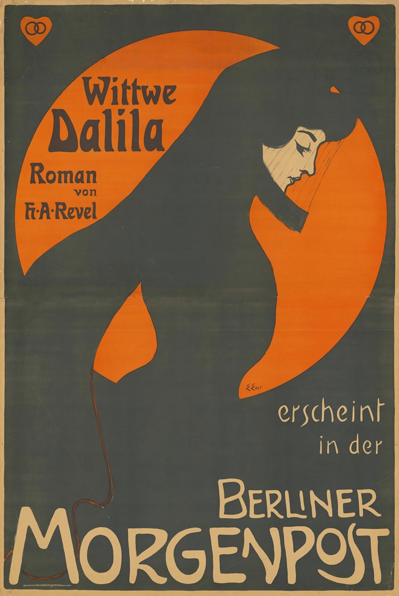 Witwe Dalila. Roman in der Morgenpost — Edmund Edel