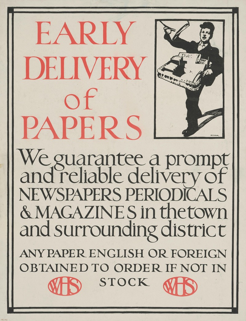 Early Delivery of Papers — Эрик Гилл