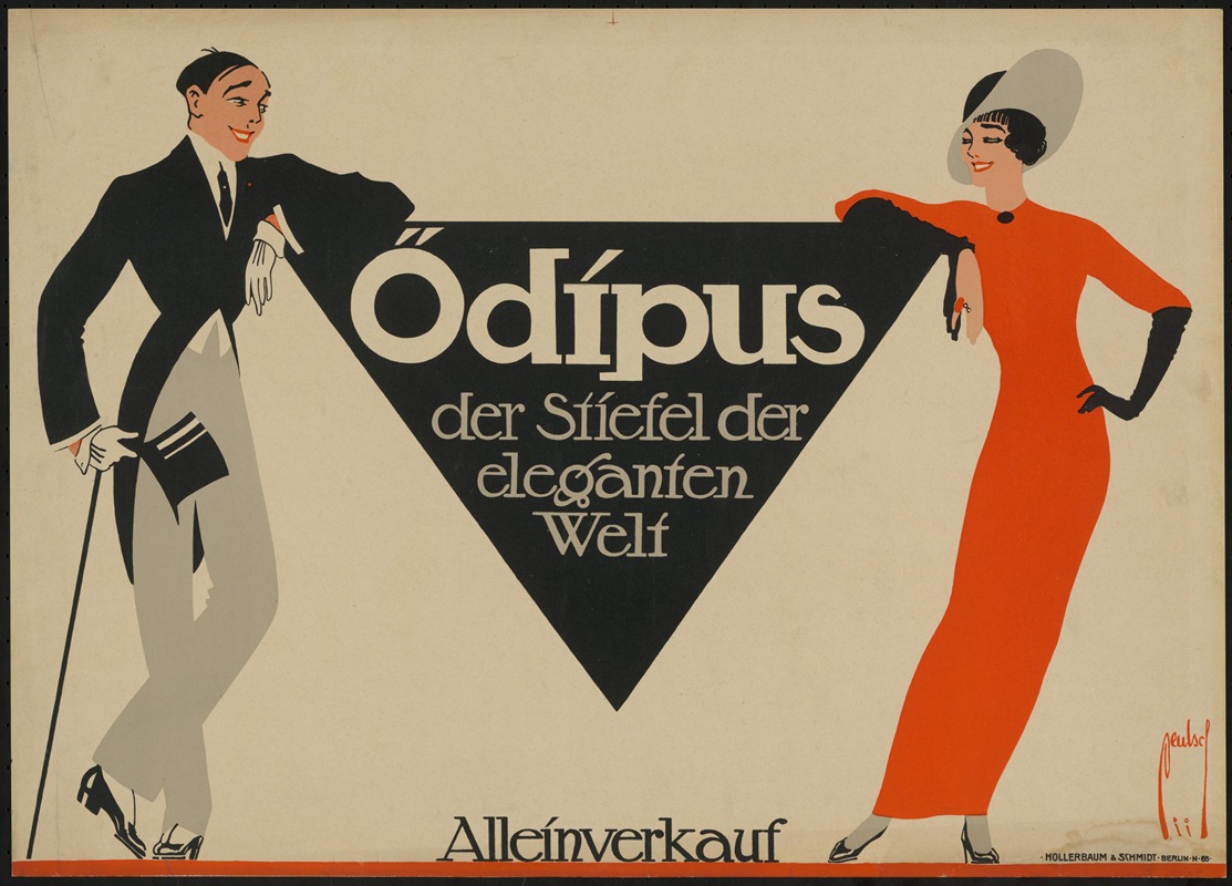 Ödipus, der Stiefel der eleganten Welt — Ernst Deutsch