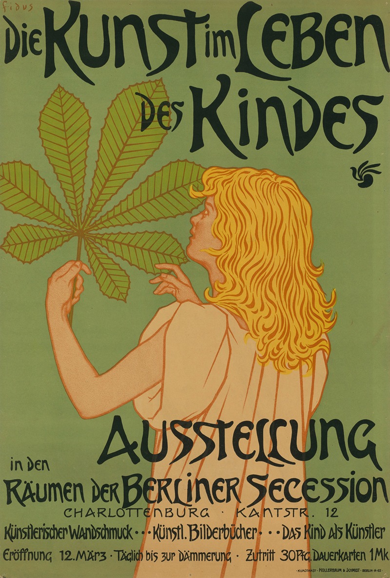 Die Kunst im Leben des Kindes — Хуго Хёппенер