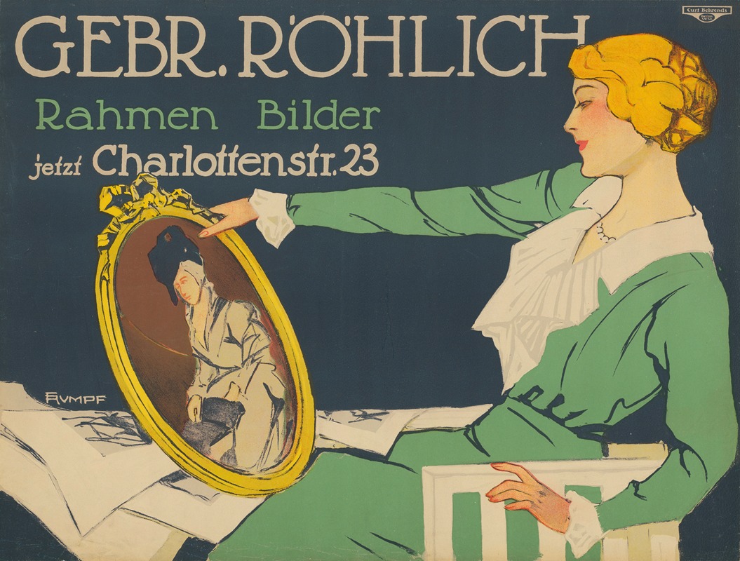 Gebrüder Röhlich. Rahmen Bilder by Фриц Румпф, 1910 - 1913 — digital art print download