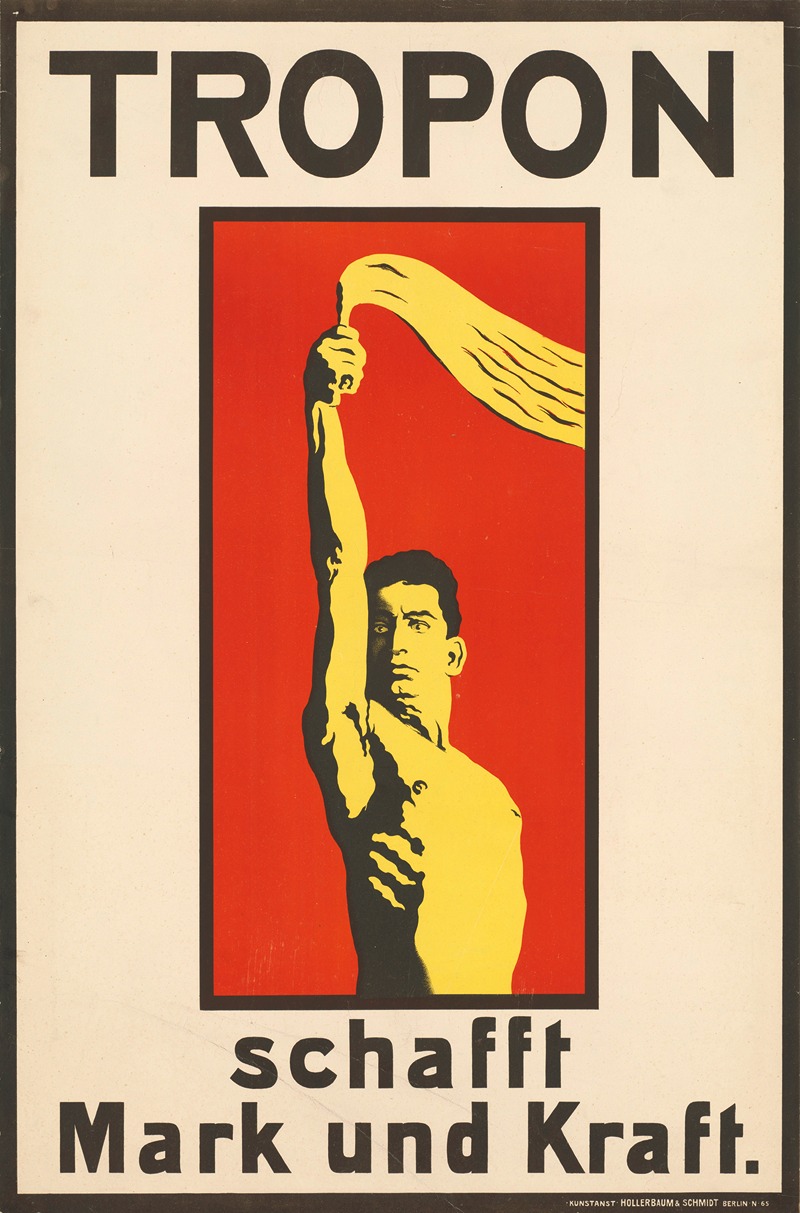 Tropon schafft Mark und Kraft by Georg Einbeck, 1898 — digital art print download