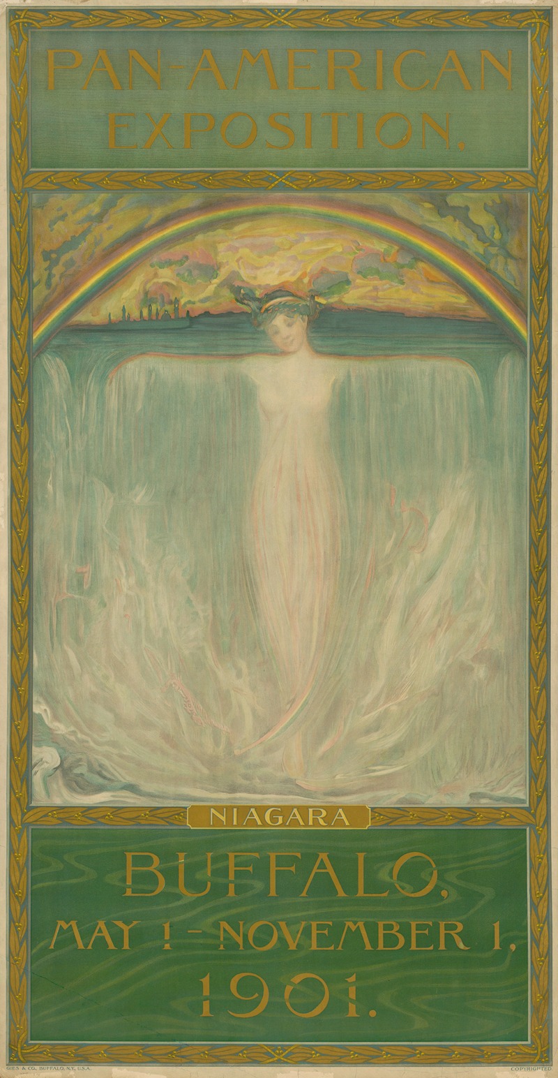 Pan-American Exhibition by Гиз и Ко., 1901 — digital art print download