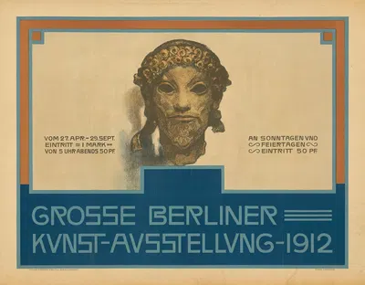 Große Berliner Kunstausstellung 1912 by Ганс Лошен, 1912 — digital art print download