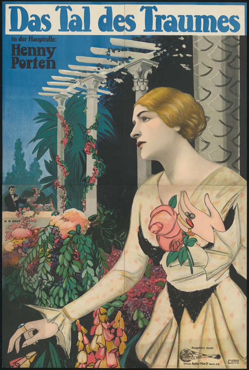Das Tal des Traumes by Ханс Руди Эрдв, 1914 — digital art print download