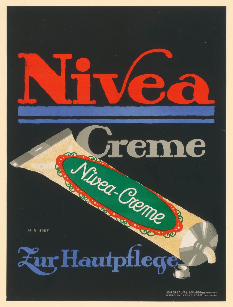 Nivea Creme zur Hautpflege — Hans Rudi Erdt