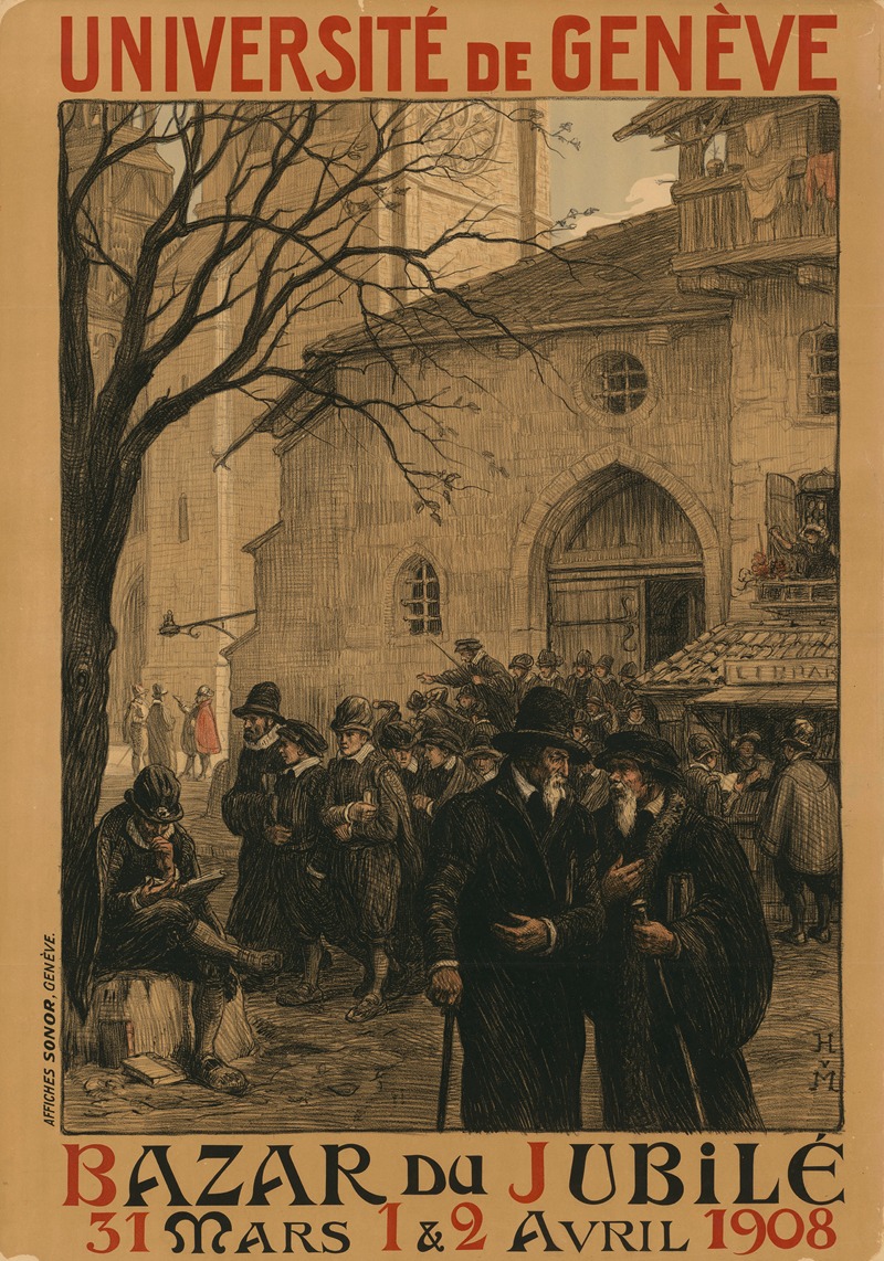 Université de Genève Bazar du Jubilé — Henri van Muyden