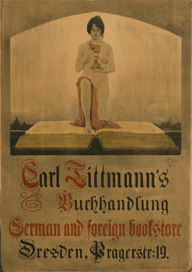 Carl Tittmann's Buchhandlung Dresden — Hildegard von Mach