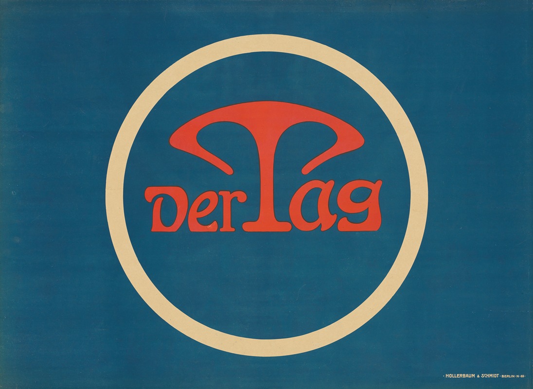 Der Tag by Hollerbaum & Schmidt, 1903 — digital art print download