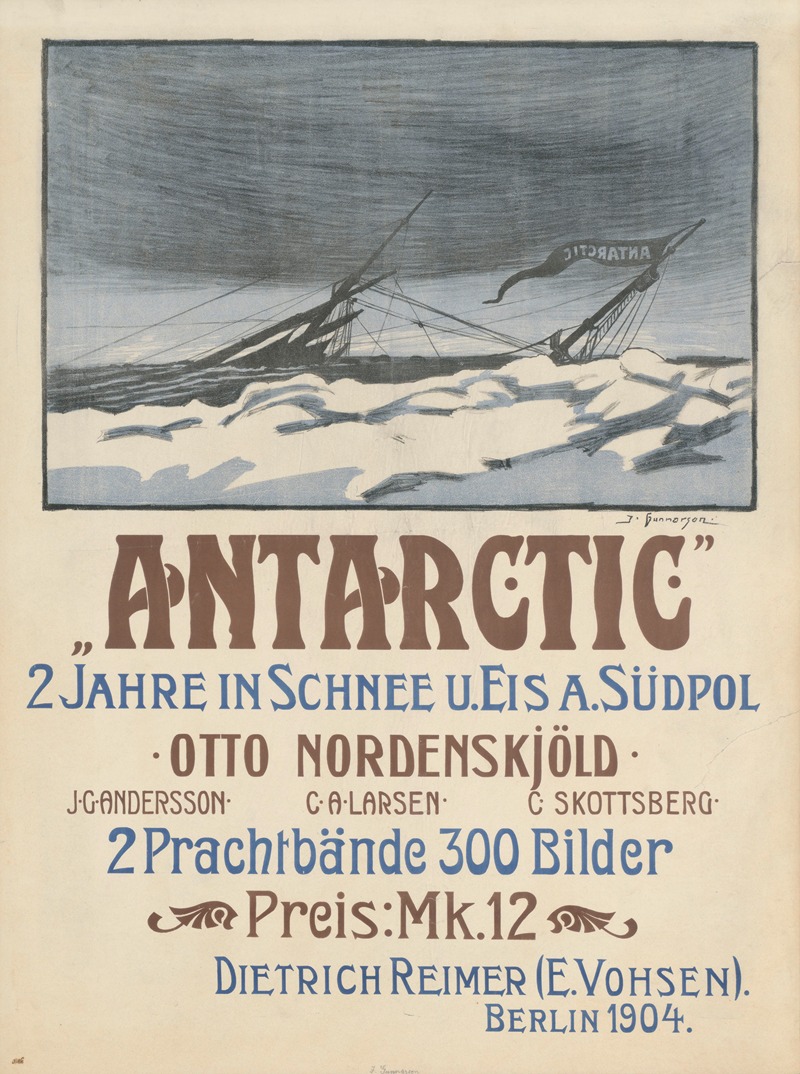 Antarctic von Otto Nordenskjöld — J. Gunnarson