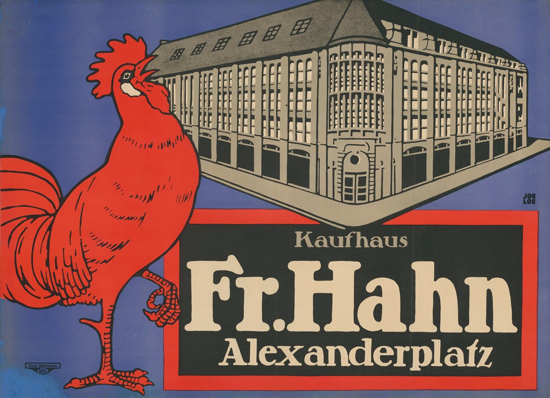 Kaufhaus Fr. Hahn Alexanderplatz — Joe Loe