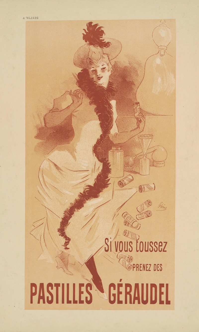 Pastilles Géraudel by Жюль Шере, 1890 — digital art print download