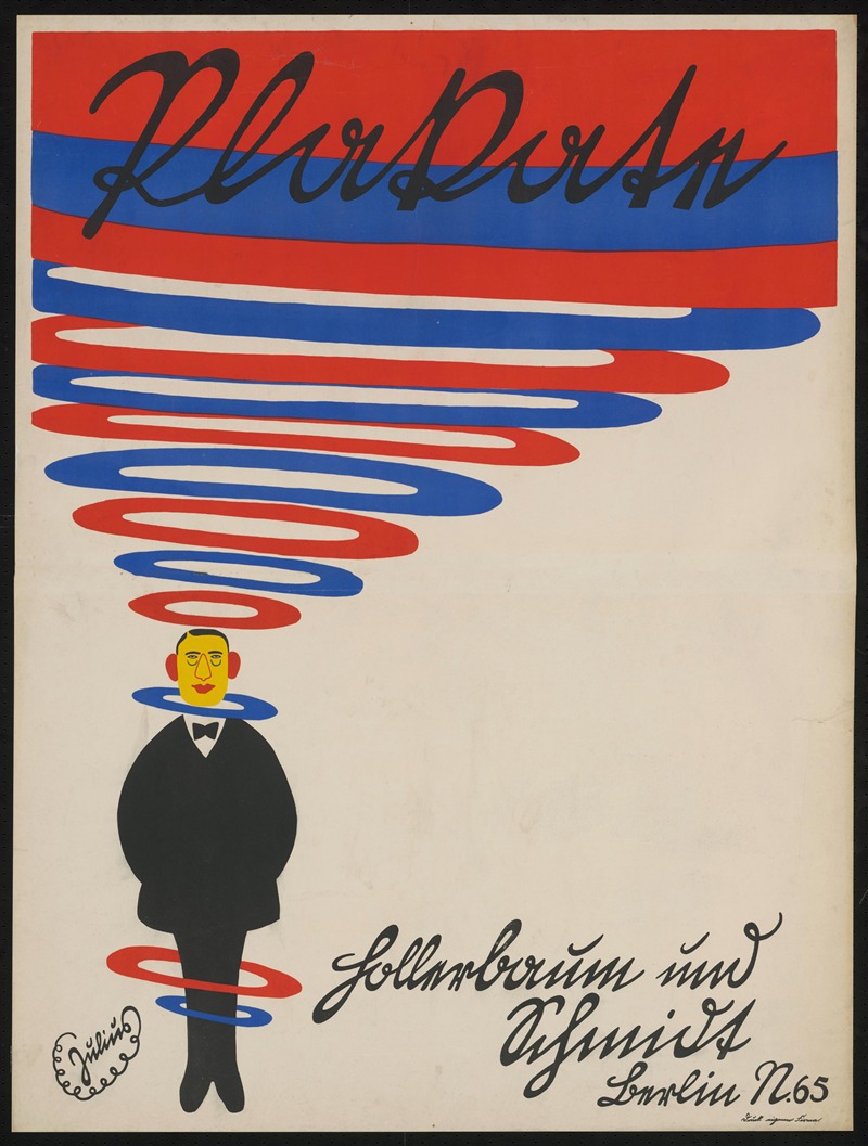 Plakate Hollerbaum und Schmidt by Julius Klinger, 1910 — digital art print download