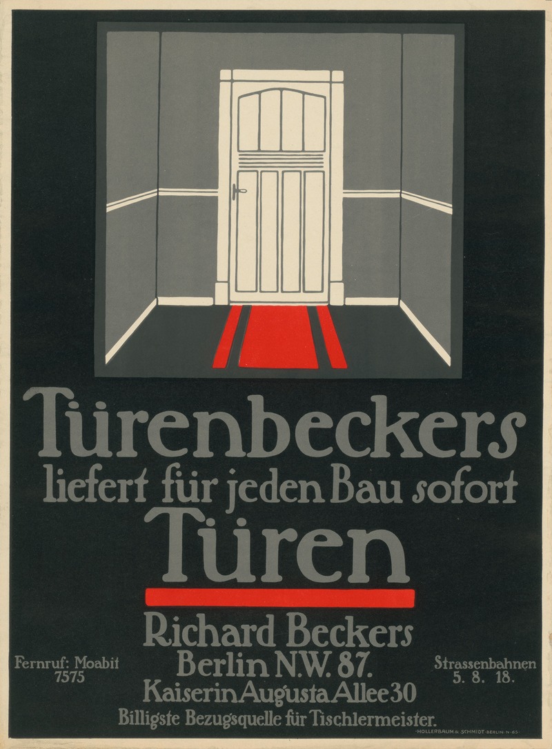 Türenbeckers Türen — Julius Klinger