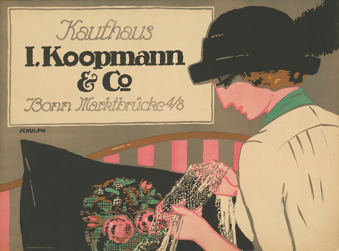 Kaufhaus I. Koopmann & Co. Bonn — Karl Schulpig