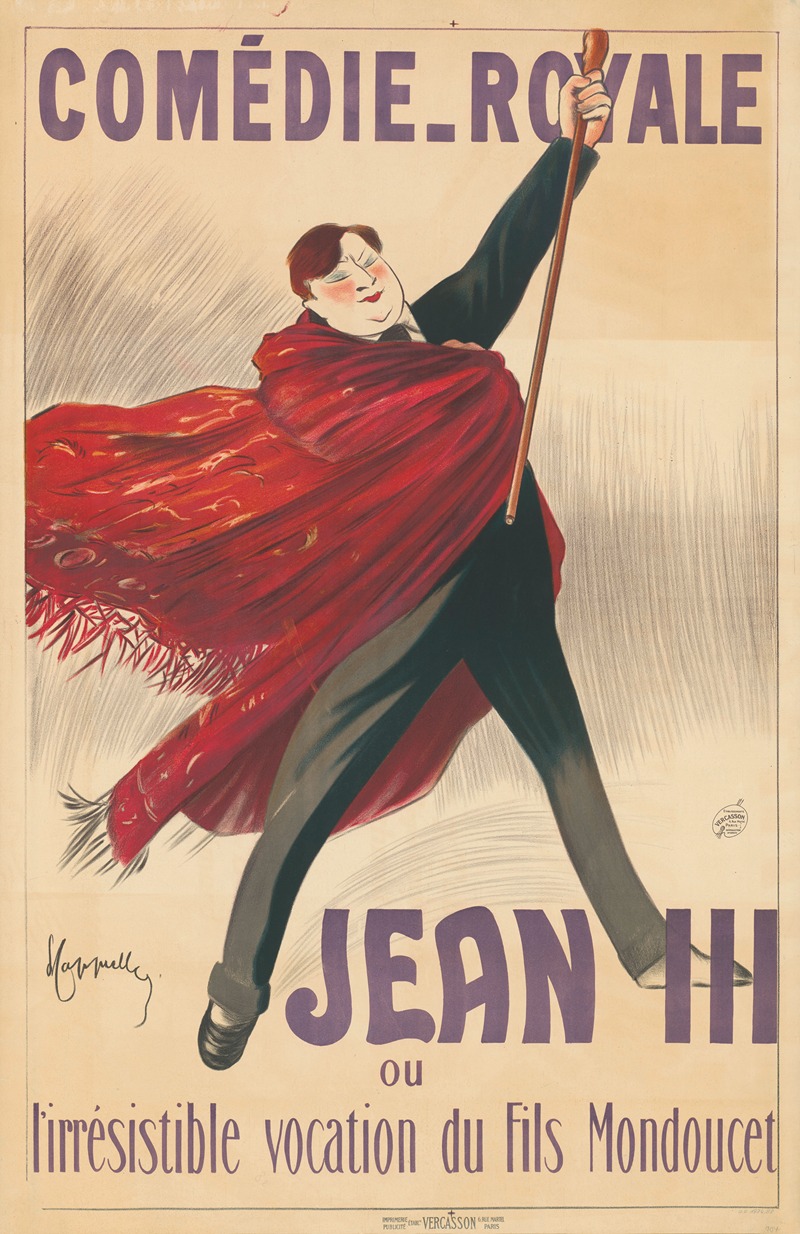 Comédie Royale. Jean III by Леонетто Каппьелло, 1912 — digital art print download