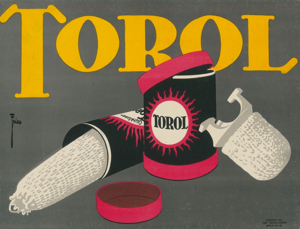 Torol Glühkörper by Leonhard Friedrich Fries, 1896 - 1913 — digital art print download
