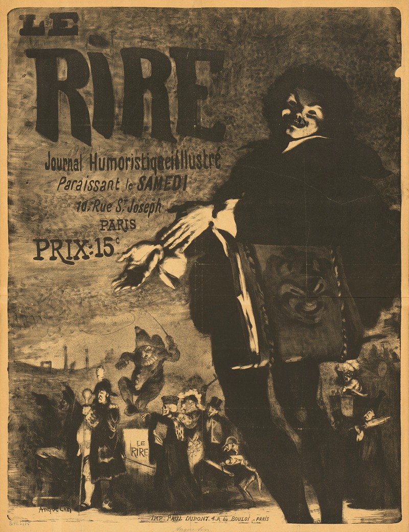 Le Rire. Journal Humoristique — Louis Anquetin