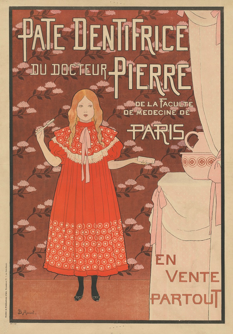 Pate Dentifrice du Docteur Pierre — Louis Maurice Boutet de Monvel