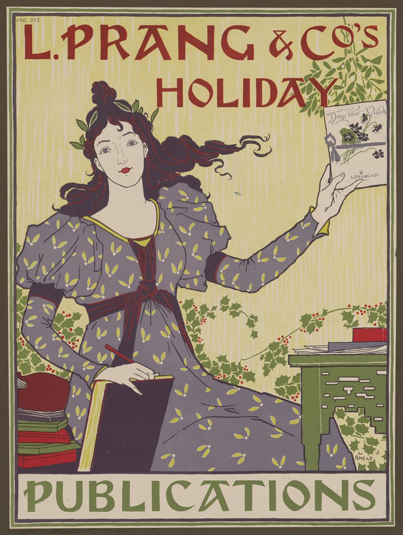 L. Prang & Co's Holiday Publications — Луи Рид