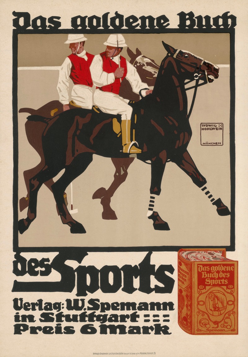 Das goldene Buch des Sports — Ludwig Hohlwein