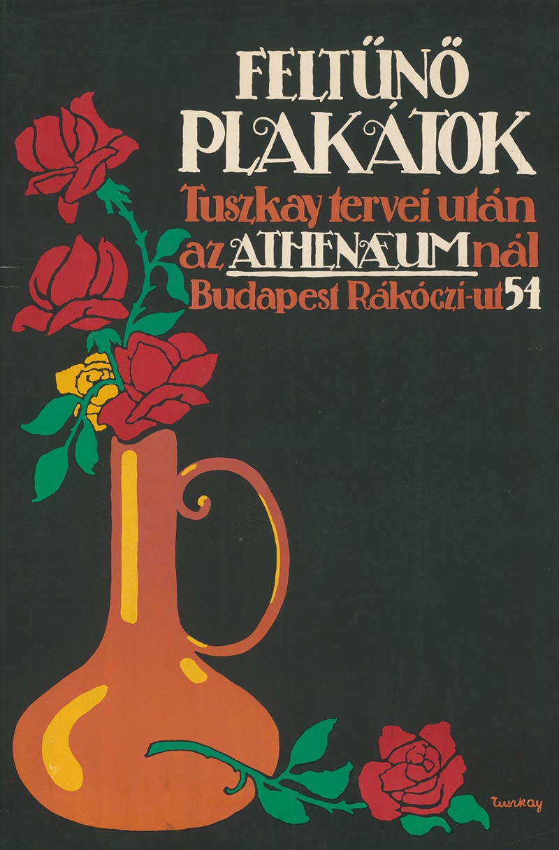Feltünö Plakatok by Martin Tuszkay, 1911 - 1914 — digital art print download