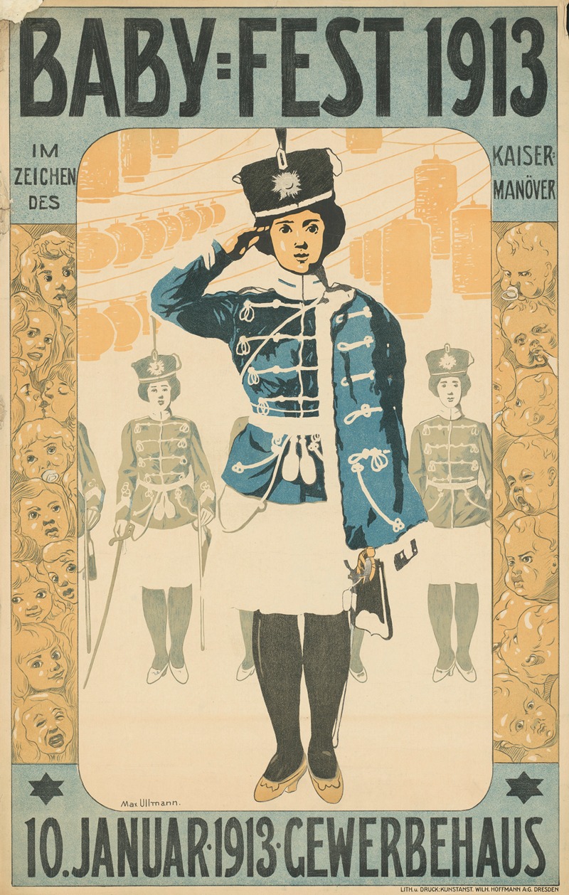 Baby-Fest 1913 by Max Ullmann, 1913 — digital art print download