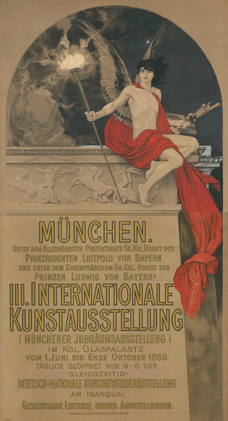 München. Dritte Internationale Kunstausstellung 1888 — Nikolaus Gysis