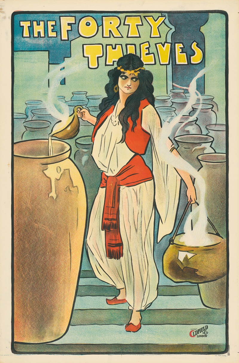 The Forty Thieves by Oldfield & Co., 1900 - 1929 — digital art print download