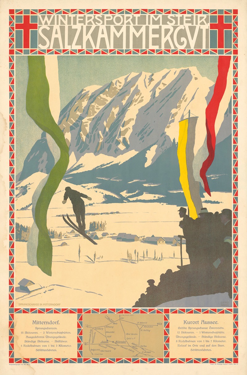 Wintersport im Steir. Salkammergut — Otto Barth