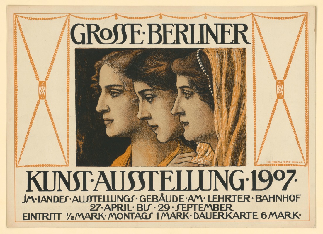 Grosse Berliner Kunstausstellung 1907 — Отто Генрих Энгель
